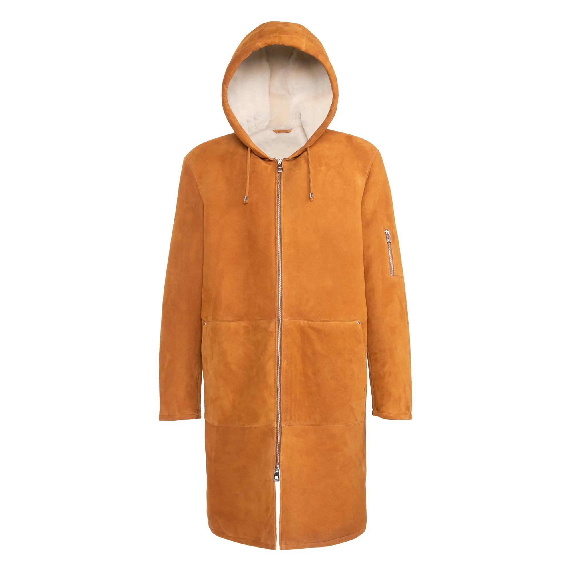 RYAN Men Coach Merino Shearling Coat
