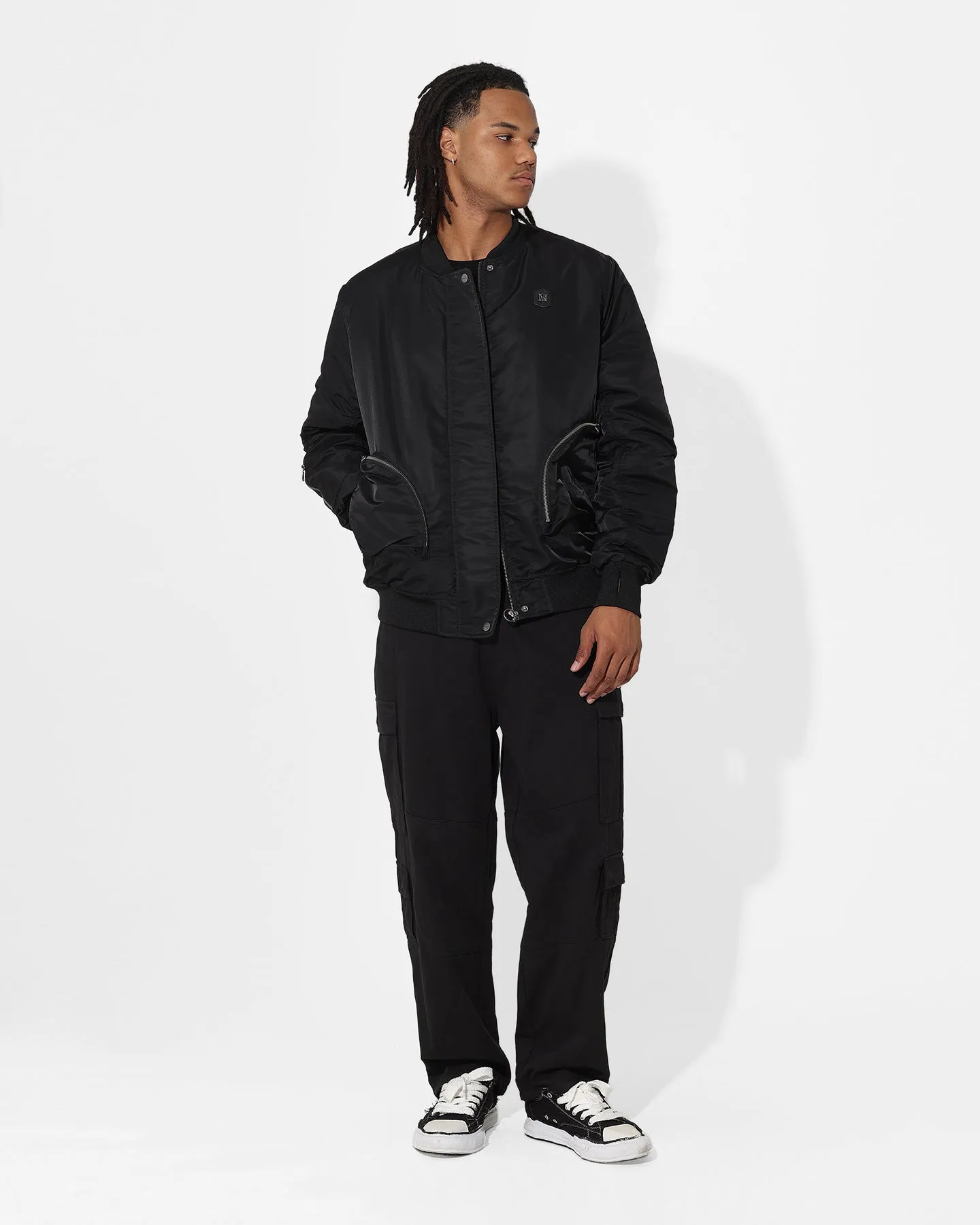 Saint Morta Technical Bomber Jacket Black