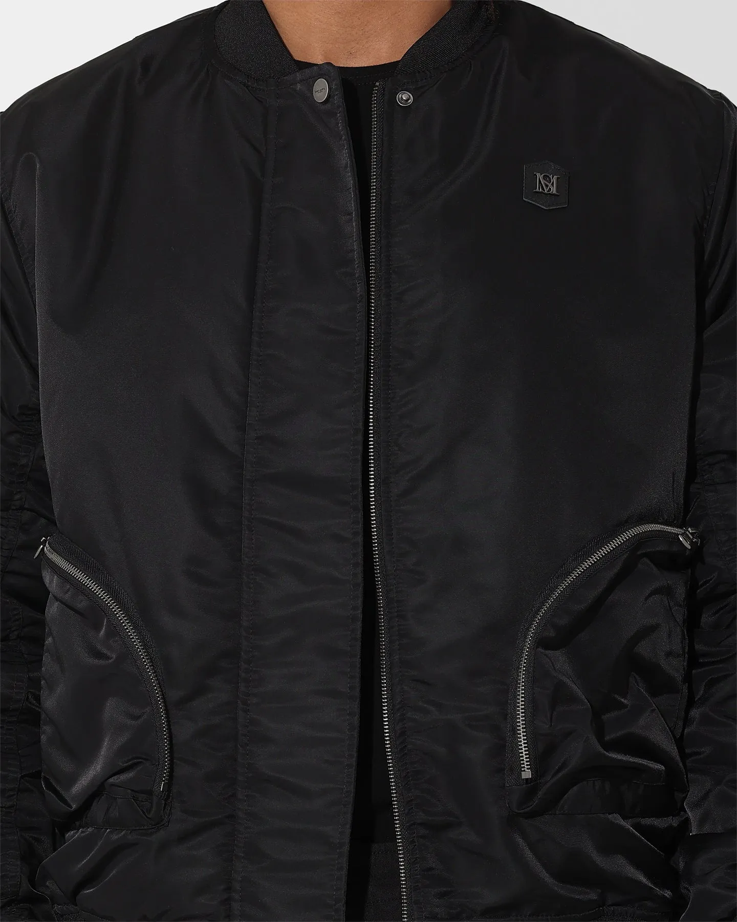 Saint Morta Technical Bomber Jacket Black