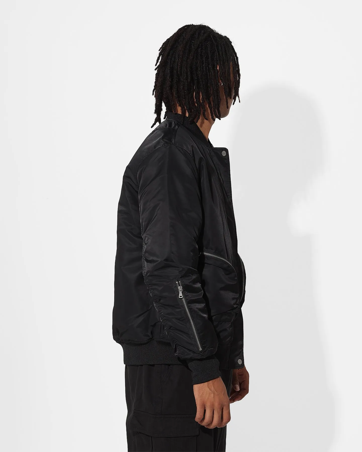 Saint Morta Technical Bomber Jacket Black