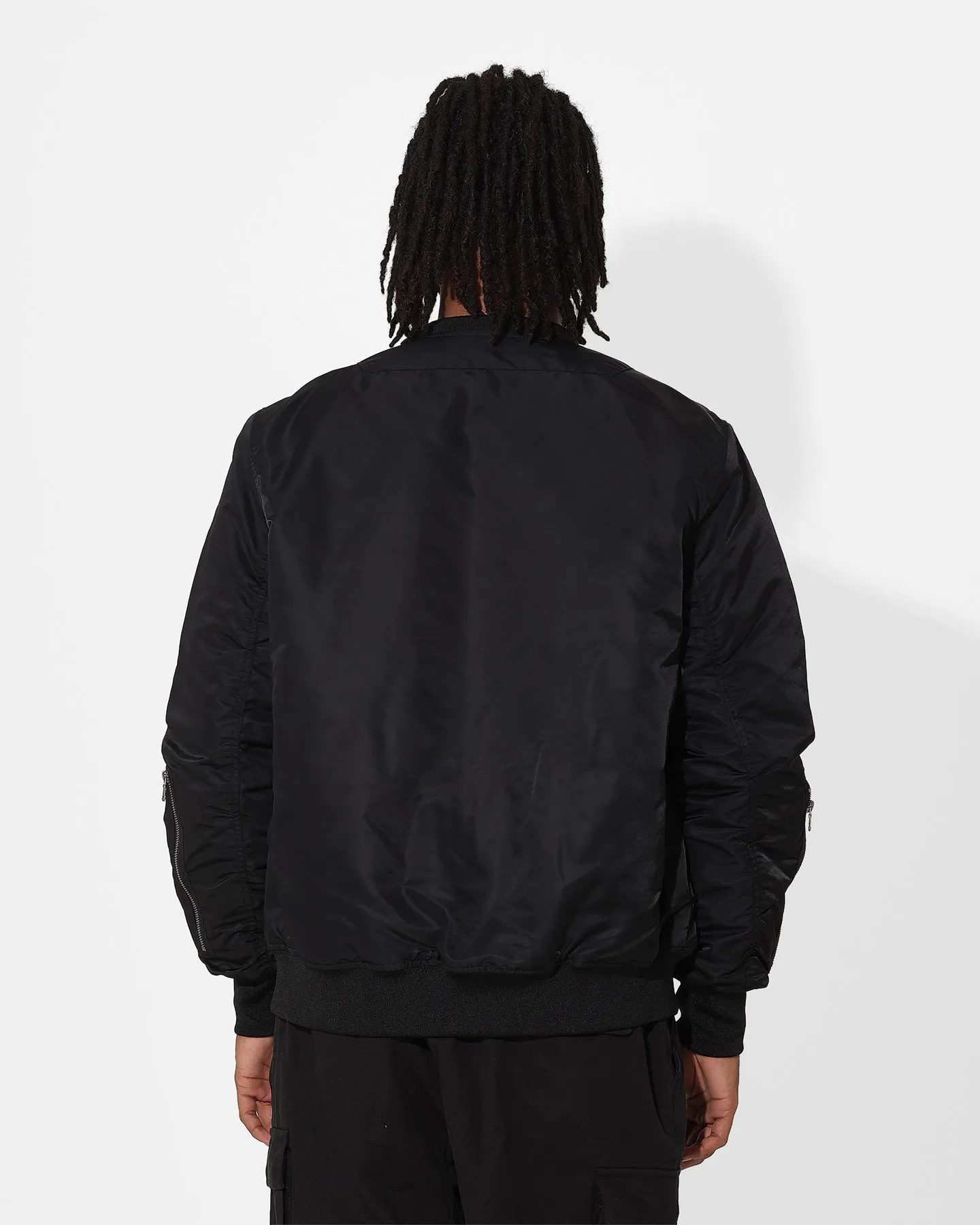 Saint Morta Technical Bomber Jacket Black