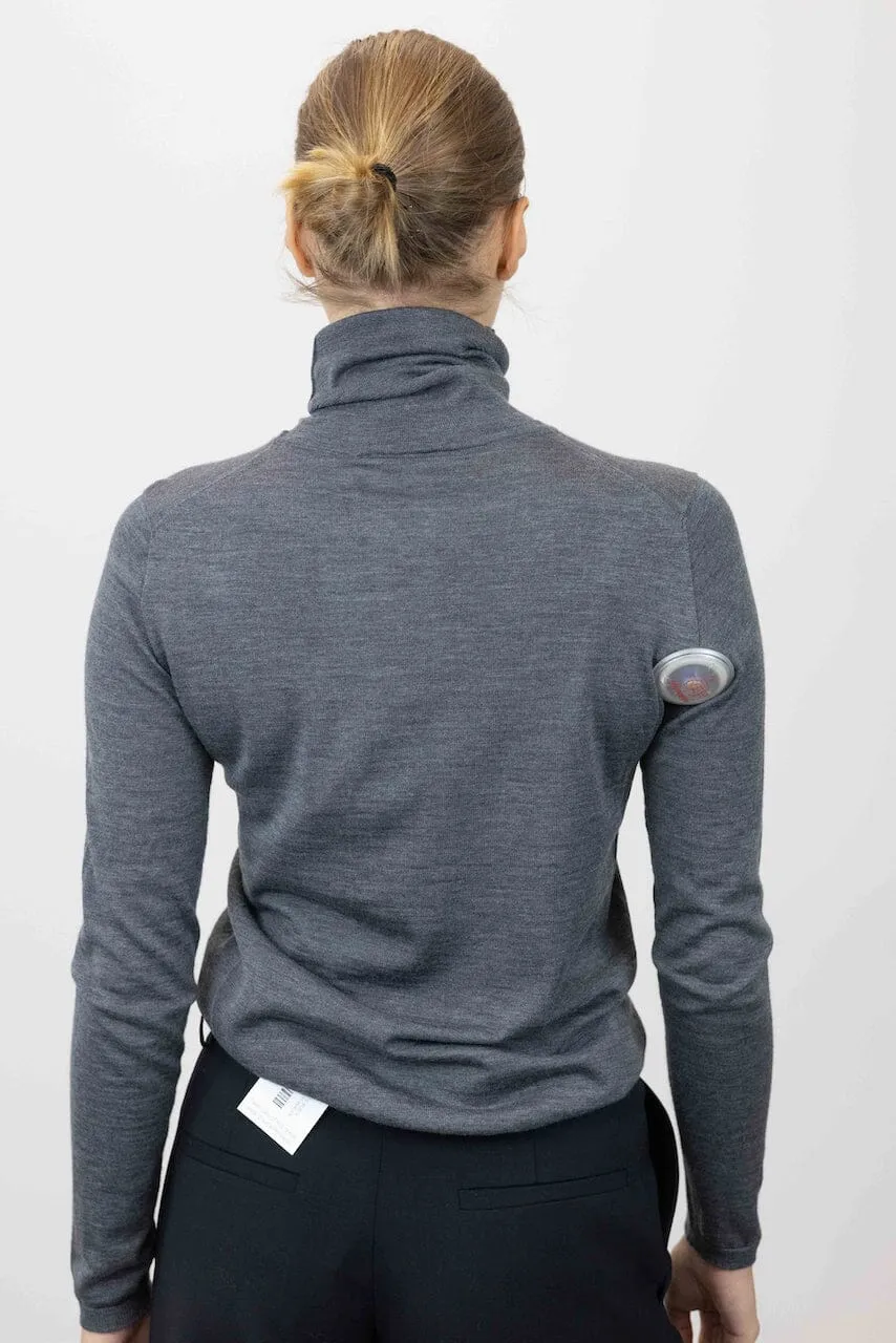 SALUTO TURTLENECK SLIM FIT SWEATER