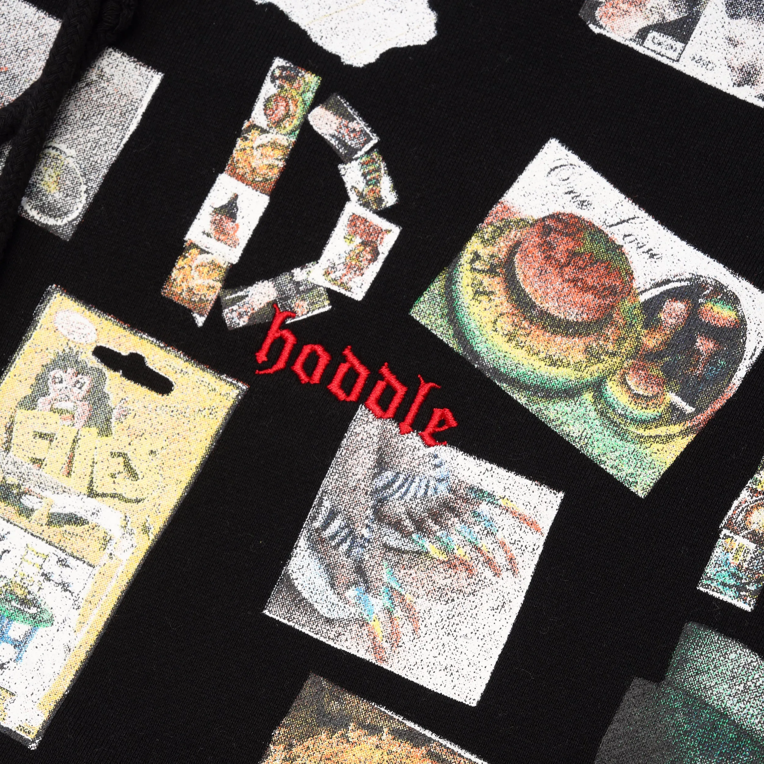 Scrap Book Pullover, Black
