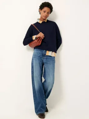 Sessun Massa Sweater in Navy