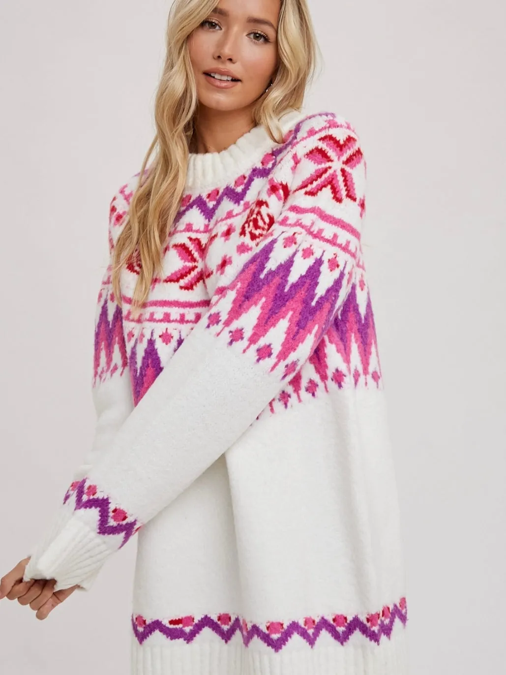 Ski Lodge Tunic Sweater