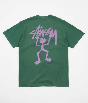 Stussy Warrior Pigment Dyed T-Shirt - Green