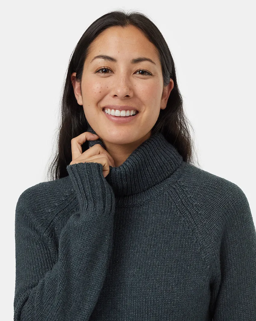 Tentree Highline Wool Turtleneck Sweater - Women's