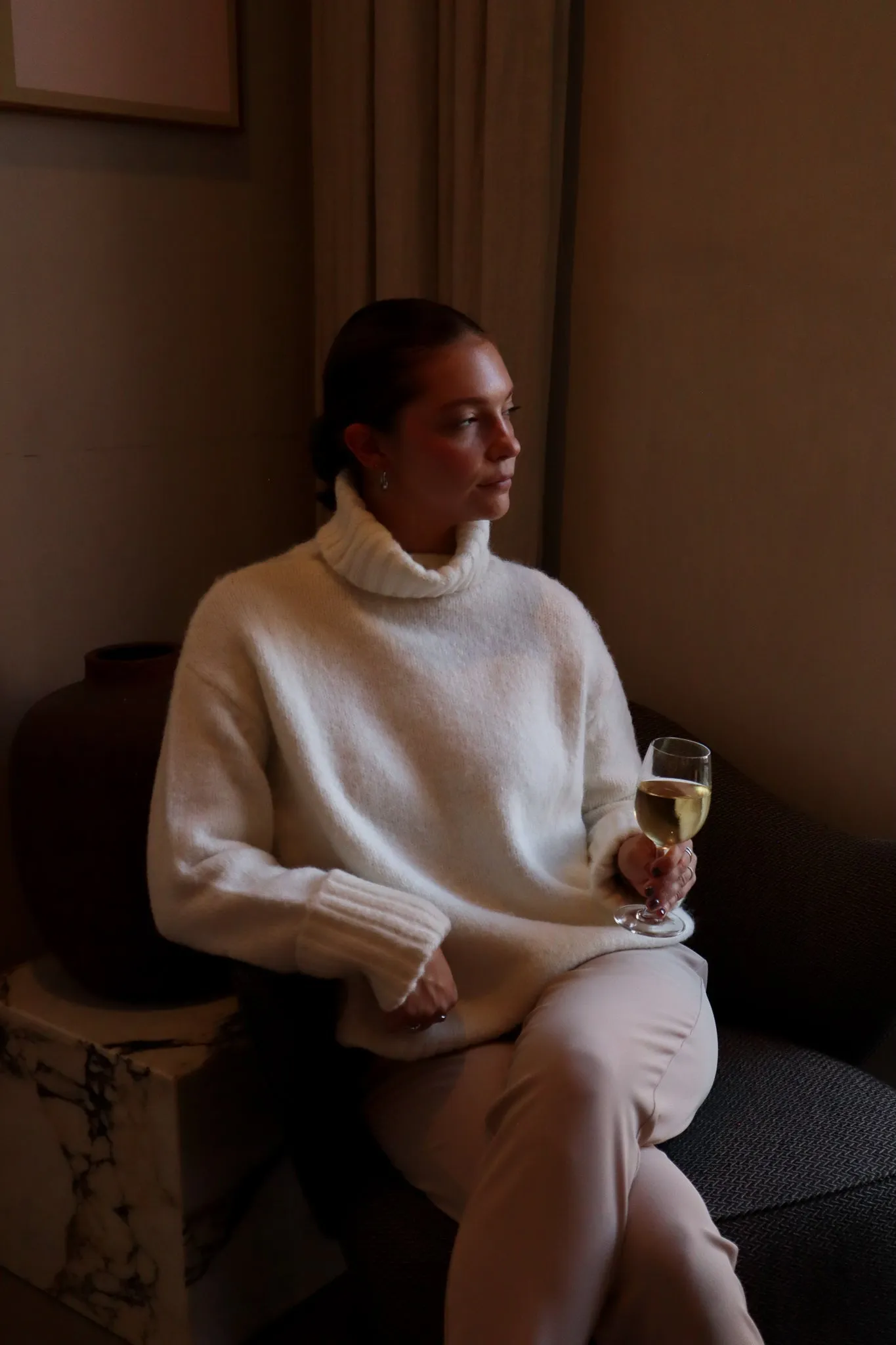 Turtleneck - Crème