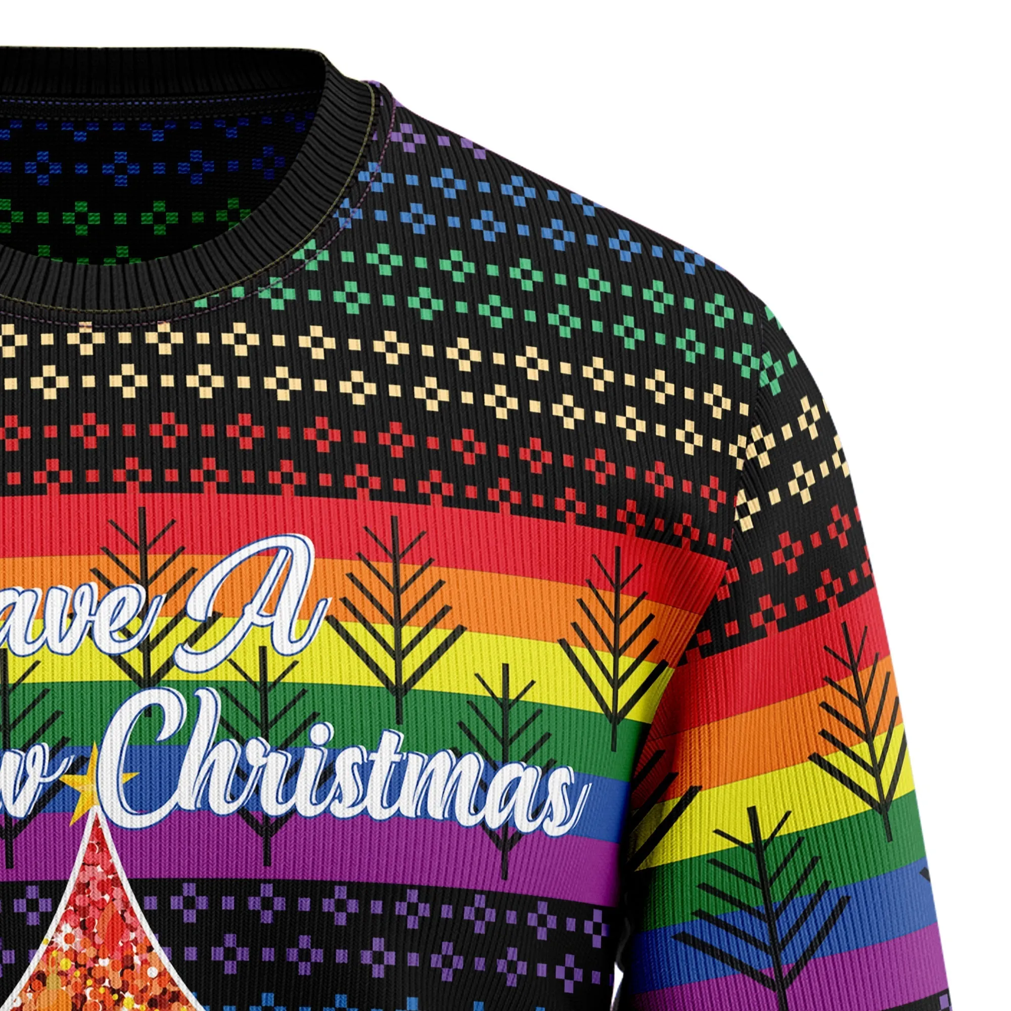 Ugly Christmas Sweater JulesRoche All-Over-Print Funny Design