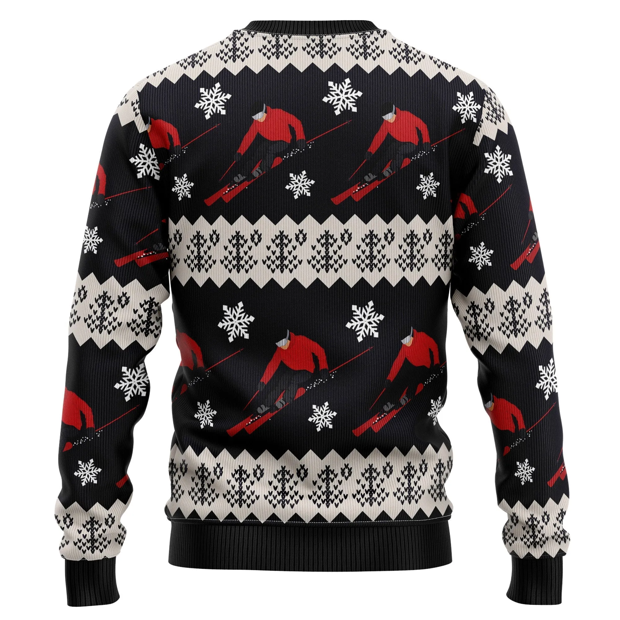 Ugly Christmas Sweater JulesRoche Cozy All-Over-Print Holiday
