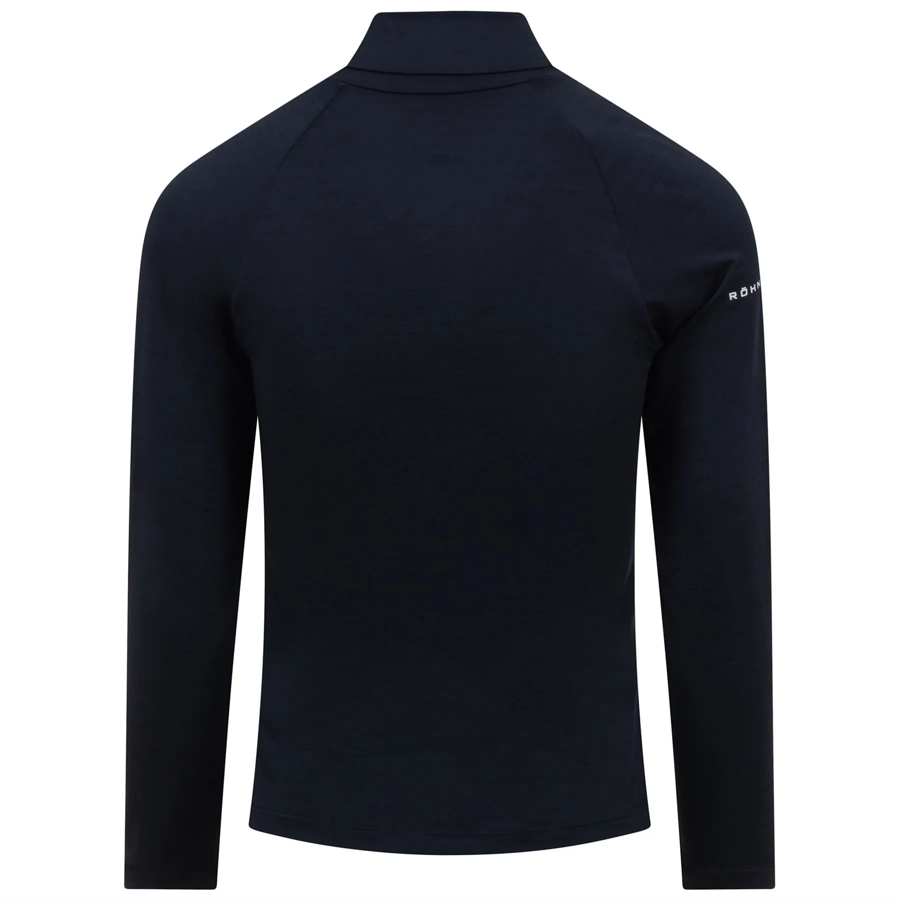 Womens Hailey Regular Fit Turtleneck Long Sleeve Polo Black - AW24