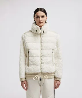 Women's Padded Teddy Zip-Up Cardigan