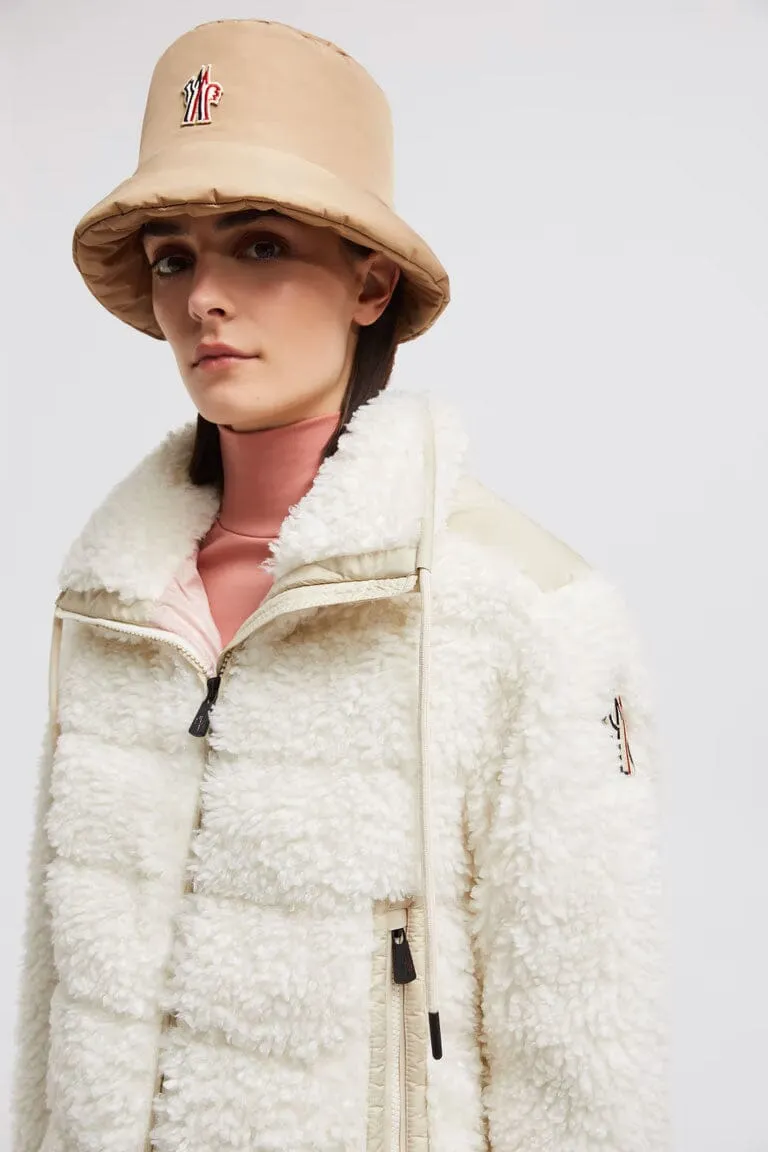 Women's Padded Teddy Zip-Up Cardigan