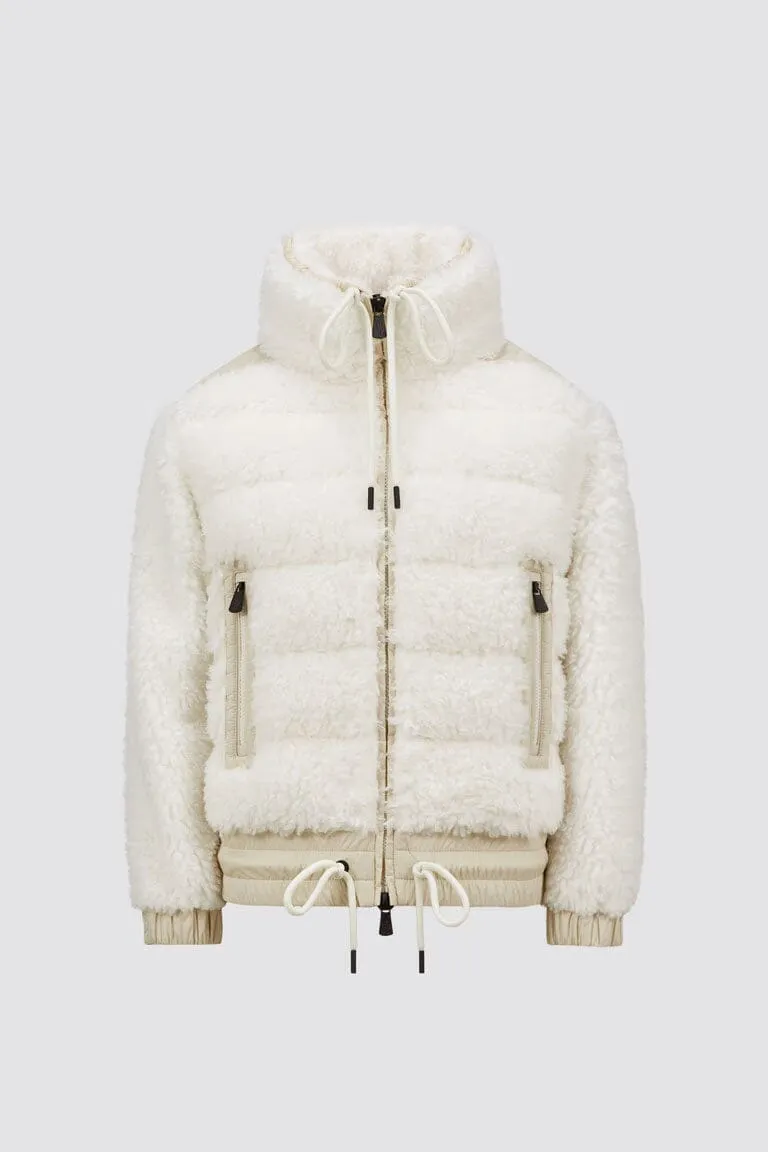 Women's Padded Teddy Zip-Up Cardigan